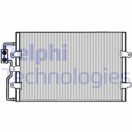 DELPHI TSP0225110 Skraplacz klimatyzacji