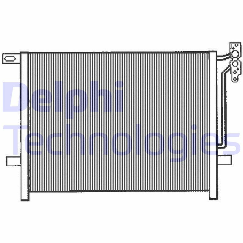 DELPHI TSP0225118 Skraplacz klimatyzacji
