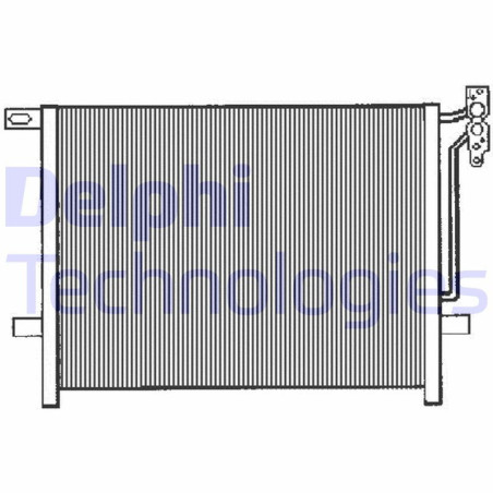 DELPHI TSP0225118 Skraplacz klimatyzacji