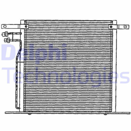 DELPHI TSP0225126 Skraplacz klimatyzacji