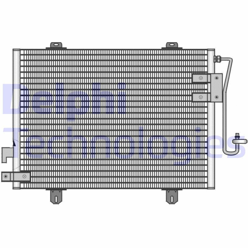 DELPHI TSP0225131 Skraplacz klimatyzacji