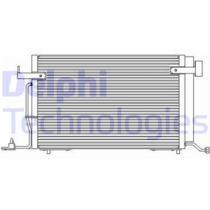 DELPHI TSP0225176 Condensador de aire acondicionado