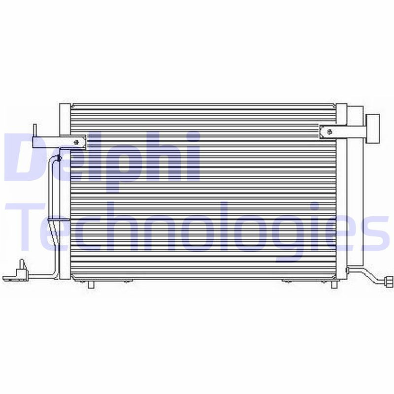 DELPHI TSP0225176 Skraplacz klimatyzacji