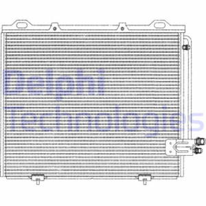 DELPHI TSP0225194 Skraplacz klimatyzacji