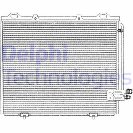 DELPHI TSP0225194 Skraplacz klimatyzacji