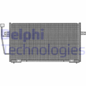 DELPHI TSP0225204 Skraplacz klimatyzacji