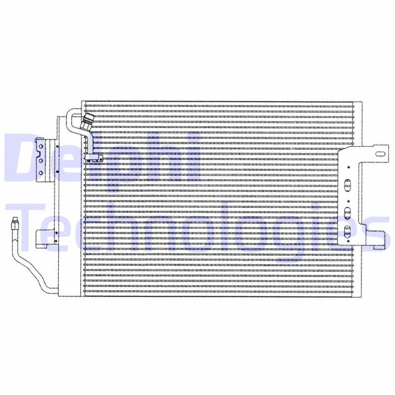 DELPHI TSP0225210 Skraplacz klimatyzacji