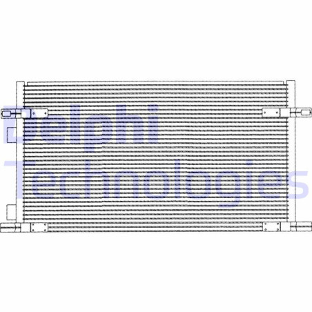 DELPHI TSP0225212 Skraplacz klimatyzacji