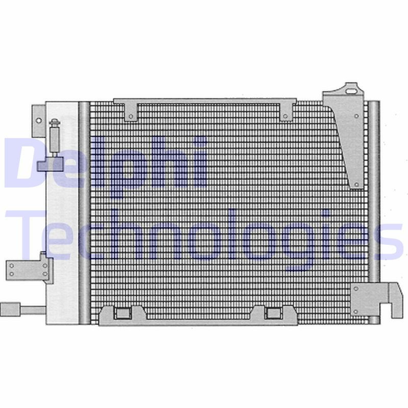 DELPHI TSP0225221 Skraplacz klimatyzacji