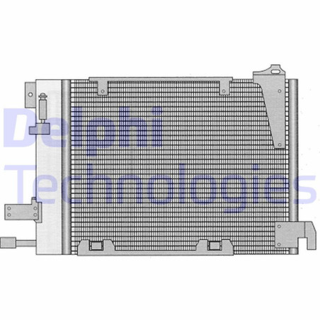 DELPHI TSP0225221 Skraplacz klimatyzacji