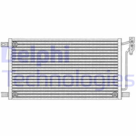DELPHI TSP0225236 Condensatore climatizzatore