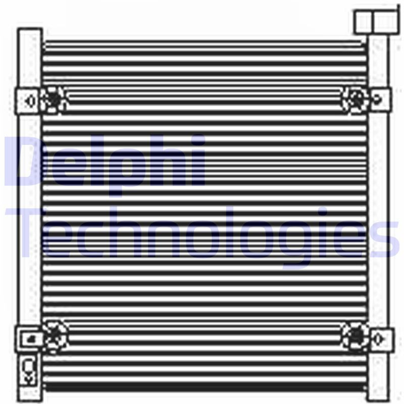 DELPHI TSP0225422 Condensador de aire acondicionado