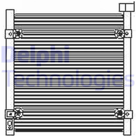 DELPHI TSP0225422 Condensatore climatizzatore