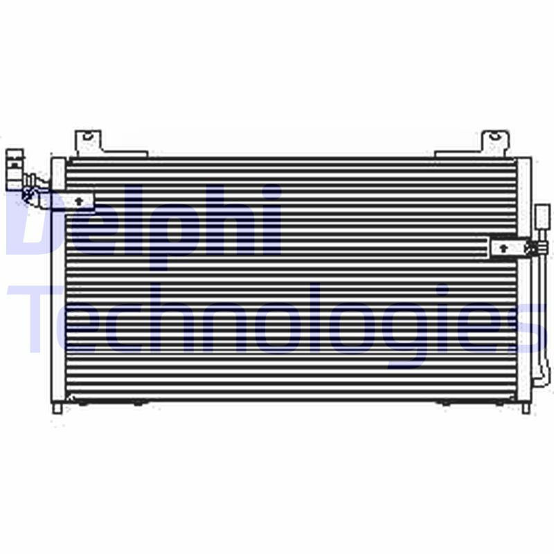 DELPHI TSP0225427 Skraplacz klimatyzacji