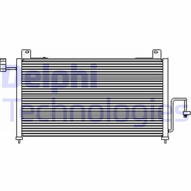 DELPHI TSP0225428 Skraplacz klimatyzacji