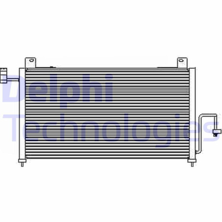 DELPHI TSP0225428 Skraplacz klimatyzacji