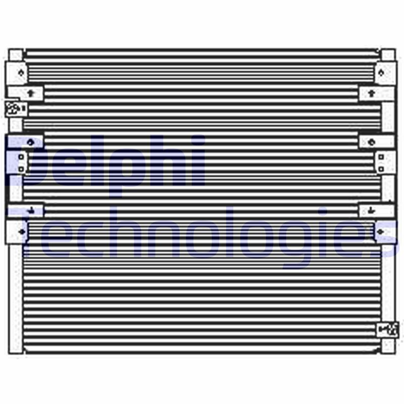DELPHI TSP0225449 Skraplacz klimatyzacji