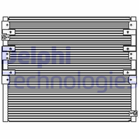 DELPHI TSP0225449 Skraplacz klimatyzacji