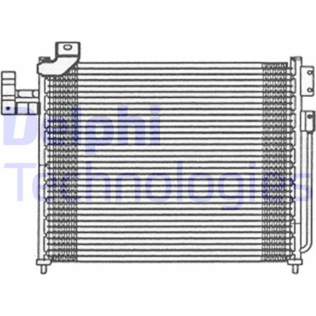 DELPHI TSP0225475 Skraplacz klimatyzacji