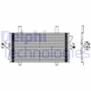 DELPHI TSP0225535 Skraplacz klimatyzacji