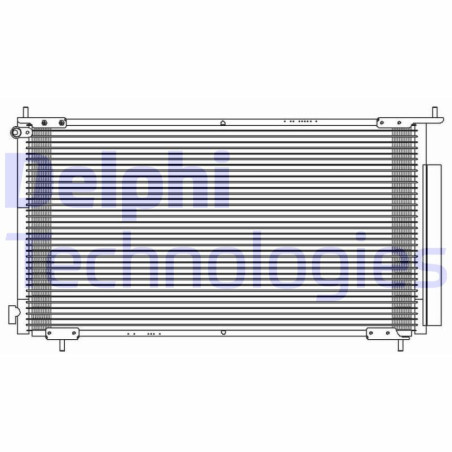 DELPHI TSP0225596 Skraplacz klimatyzacji