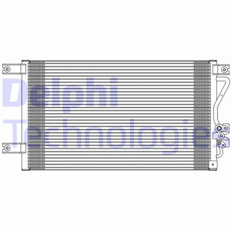 DELPHI TSP0225613 Skraplacz klimatyzacji