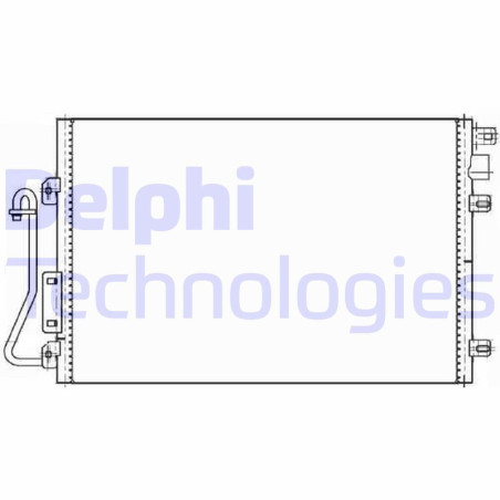 DELPHI TSP0225635 Skraplacz klimatyzacji