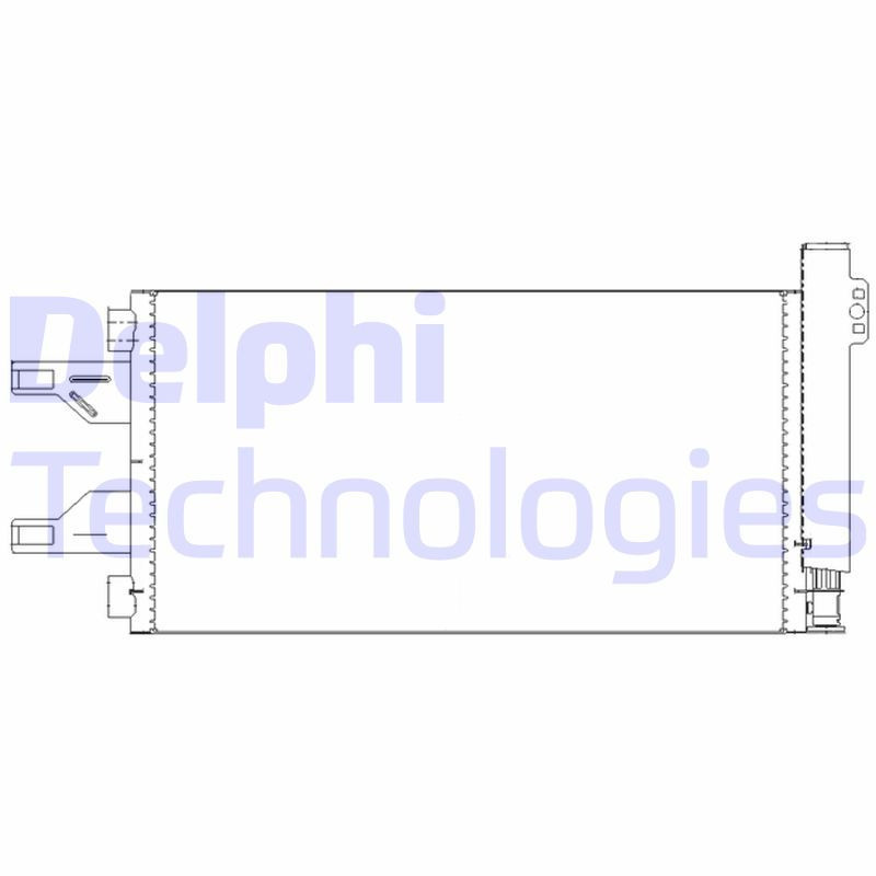 DELPHI TSP0225676 Skraplacz klimatyzacji