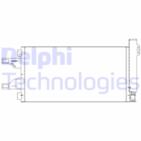 DELPHI TSP0225676 Skraplacz klimatyzacji