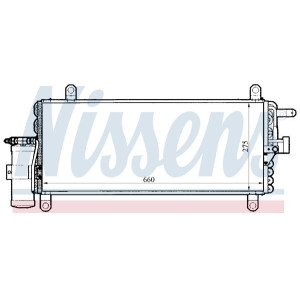 NISSENS 94280 Air conditioning condenser