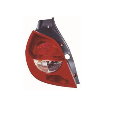 Feu arrière gauche pour Renault Clio III Hayon (2005-2009) - DEPO 551-1963L-UE