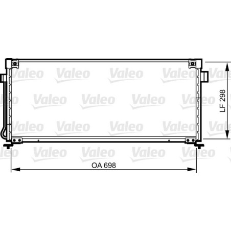 VALEO 814259 Condensador de aire acondicionado