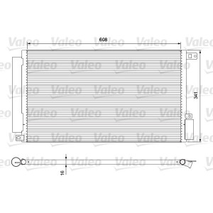 VALEO 814380 Condensatore climatizzatore