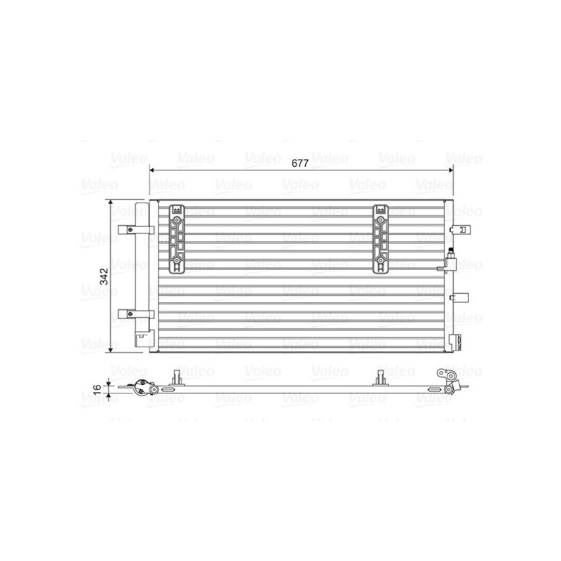 VALEO 814419 Skraplacz klimatyzacji