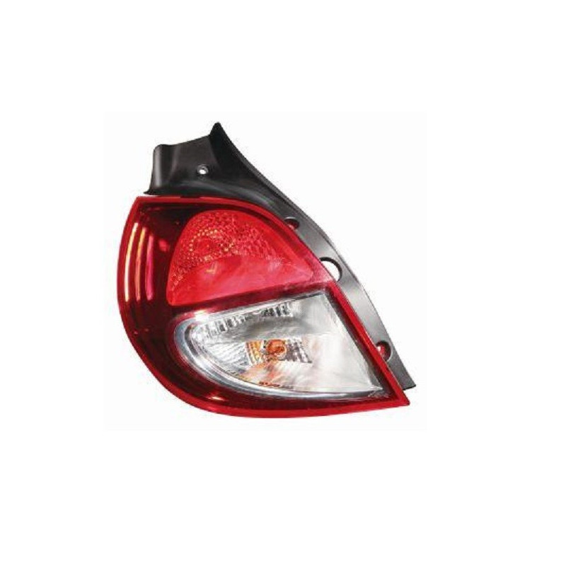 Lampa tylna lewa dla Renault Clio III Hatchback (2009-2012) DEPO 551-1991L-UE