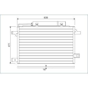 VALEO 814249 Condensatore climatizzatore