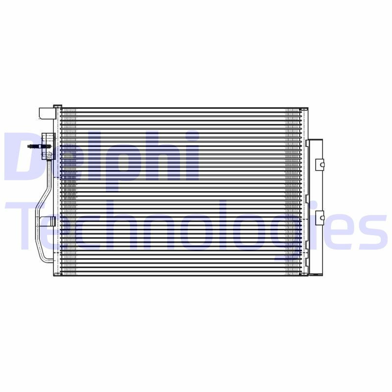 DELPHI CF20266 Condensador de aire acondicionado