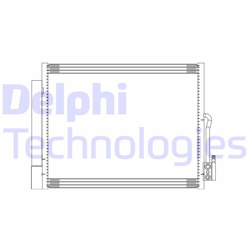 DELPHI CF20294 Skraplacz klimatyzacji