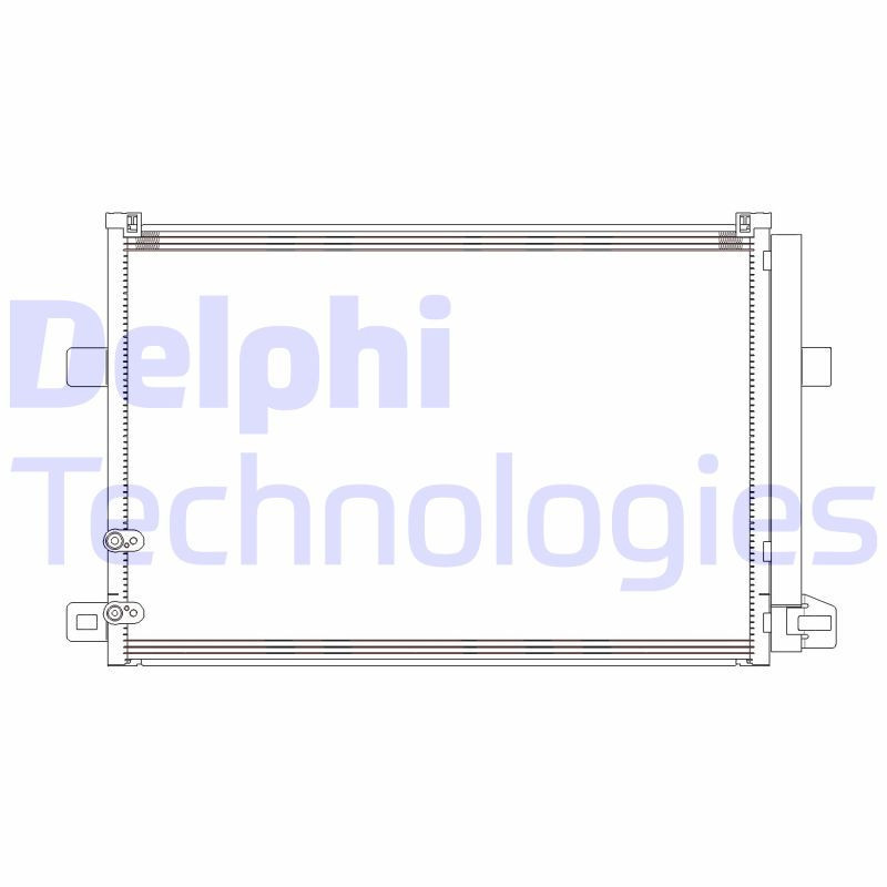 DELPHI CF20301 Skraplacz klimatyzacji