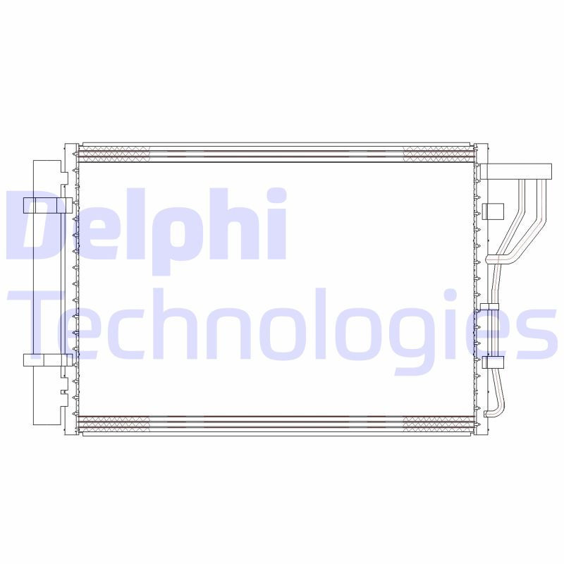 DELPHI CF20302 Klimakondensator