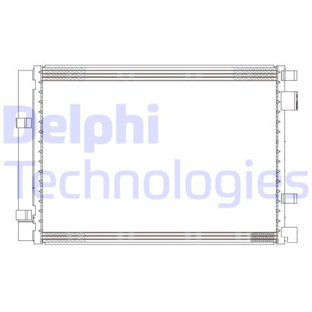 DELPHI CF20306 Klimakondensator