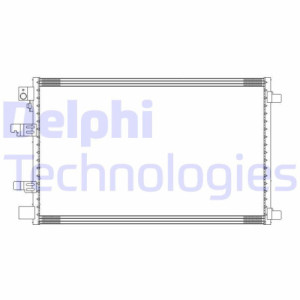 DELPHI CF20310 Condensador de aire acondicionado