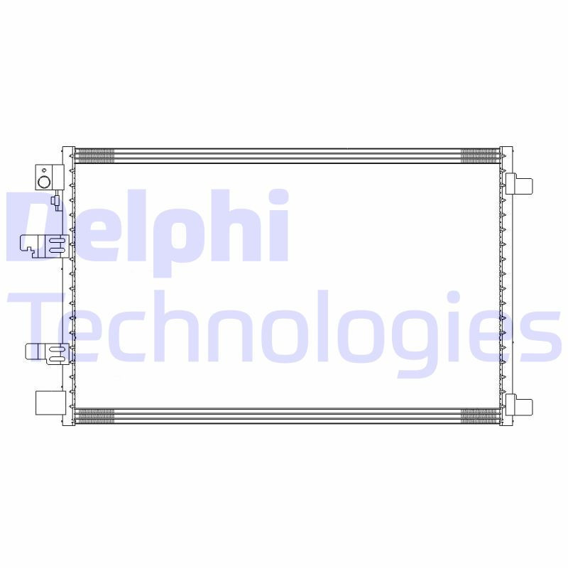 DELPHI CF20310 Skraplacz klimatyzacji