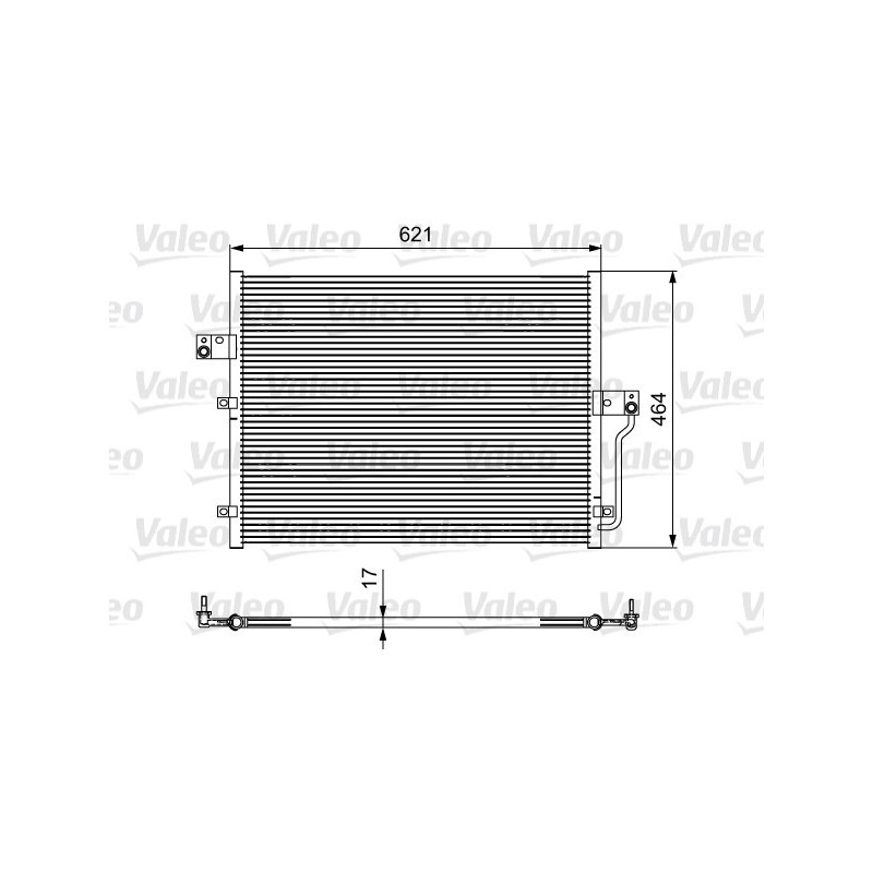 VALEO 814441 Skraplacz klimatyzacji