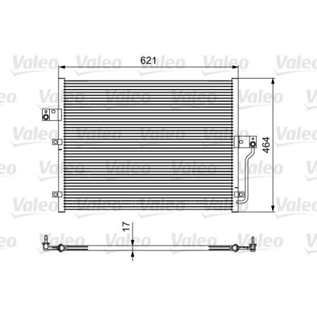 VALEO 814441 Condensador de aire acondicionado