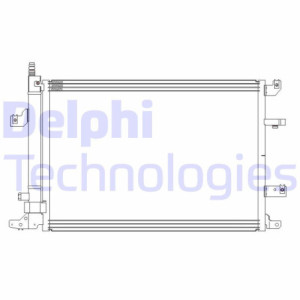 DELPHI CF20316 Klimakondensator