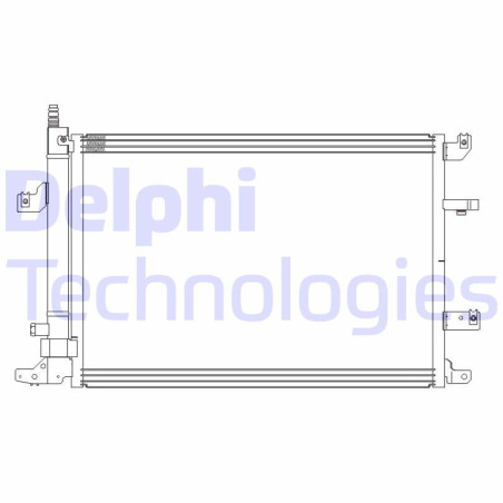 DELPHI CF20316 Klimakondensator
