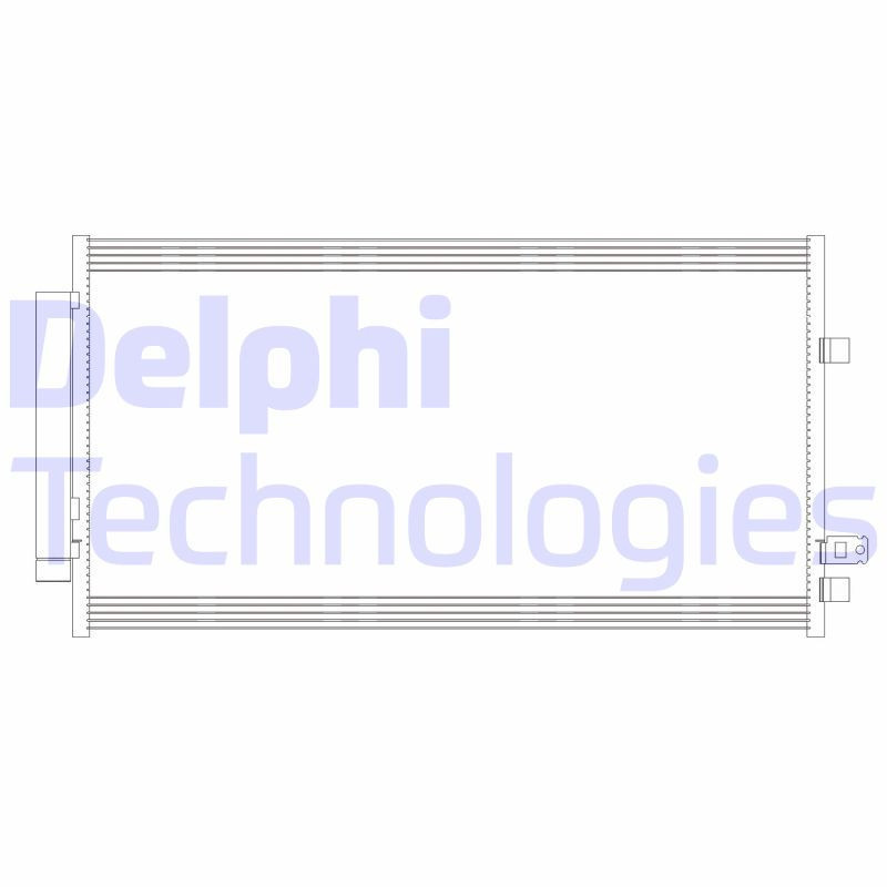 DELPHI CF20382 Skraplacz klimatyzacji