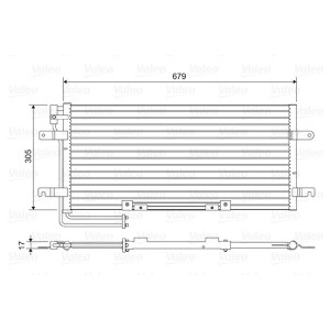 VALEO 814079 Skraplacz klimatyzacji