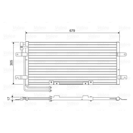 VALEO 814079 Skraplacz klimatyzacji